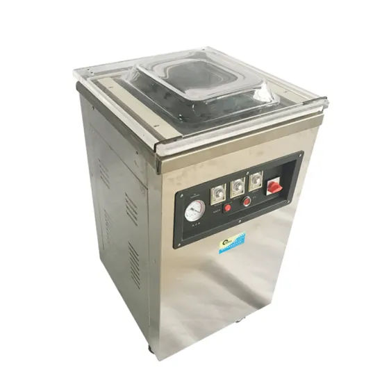 Multifunctional Stainless Steel Single-Chamber Food Vacuum Packaging Machine for Wet and Dry Use