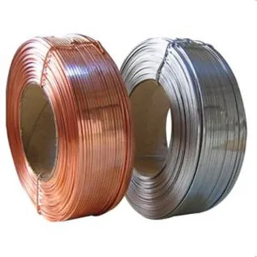 25kg/coil hot dipped galvanized flat wire /enameled copper flat wire/flat stitching wire