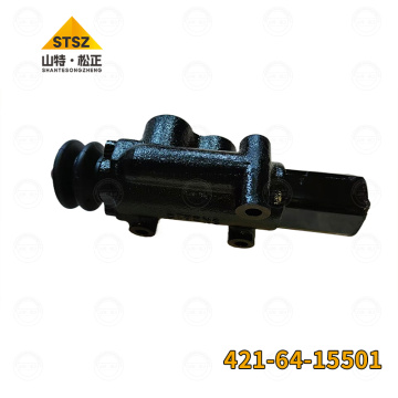 Imported loader WA600 shut-off valve assembly 421-64-15501 from abroad
