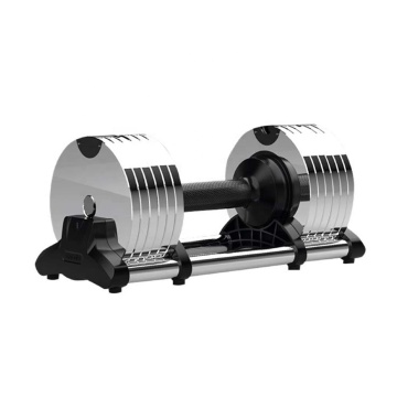 Wholesale Fitness Cast Iron Adjustable Dumbbells 28kg 32kg - Gym Dumbbell Sets