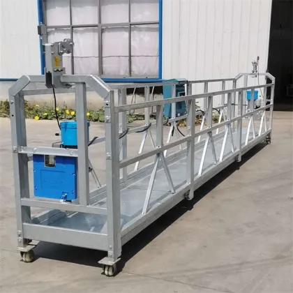 SHENXI Galvanised ZLP800 Rope Suspended Platform Construction Gondola