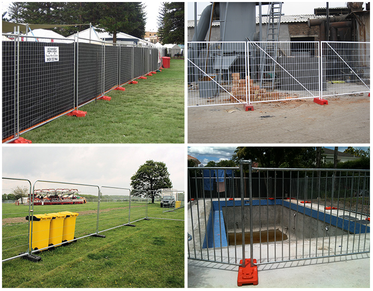 PVC Feet Temporary Fence