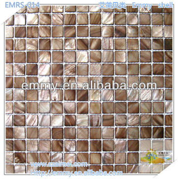2013 new dyed freshwater shell mosaic wall tile