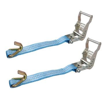 Iron ratchet tie down strap 38mm 6m 2T