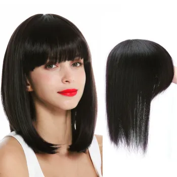 Virgin Brazilian Hair Topper For Women Cheap Women Topper For Hair Loss Synterm