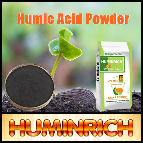 Huminrich Shenyang Insoluble Slow Release Humic Acid Organic Fertilizer Raw Material