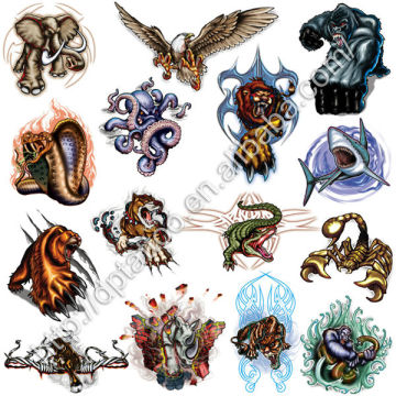 temporary tattoo coloful tattoo