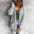 Women's Long Sleeve Open Front Sweater