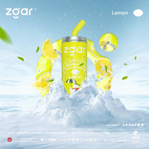 El mejor vape desechable Zgar Bar 6000 Puffs popular