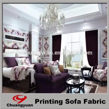 2016 fashion color tricot microfiber 100% polyester velvet turkish curtain fabric
