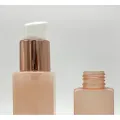 Skincare Foundation Container Garrafa de bomba de plástico quadrada