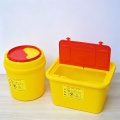 Recipiente para materiais cortantes para descarte médico