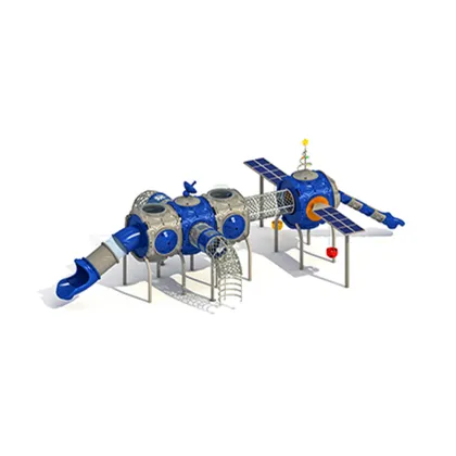 Imaginative Space Slide Playset for Young Explorers