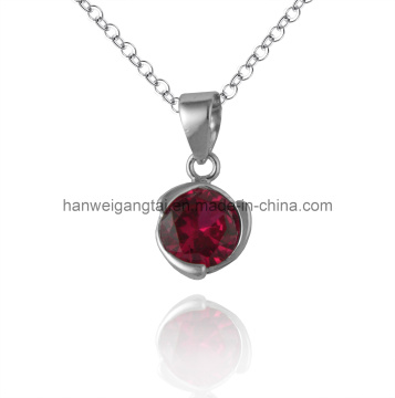 925 Sterling Fashion Silver Pendants with Zircon