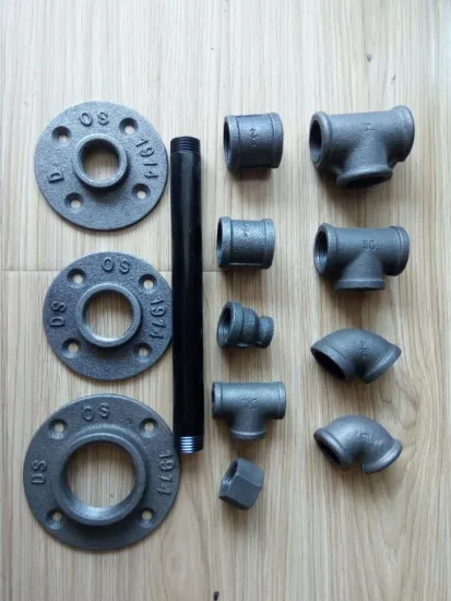 1/2 malleable iron pipe flange dimensions
