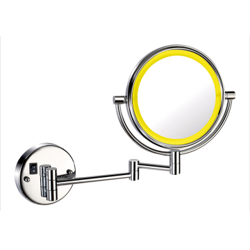 Moderner, wand montierter LED-Badezimmer Smart Mirror mit maßgeschneiderten Make-up-Funktionen