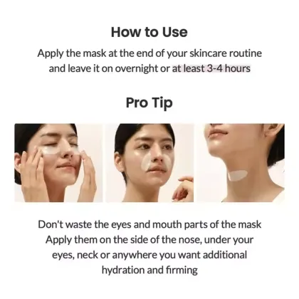 Best Selling Overnight Moisturizing Bio Collagen Face Mask for Women - Private Label Collagen Facial Mask