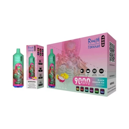 Randm Tornado 9000 Puffs Vape Disposable Vape Wholesale إلكترونية faciجاره