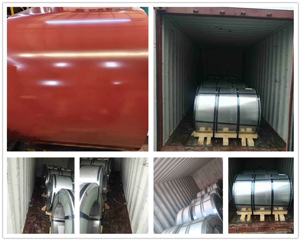 red color coated aluminum