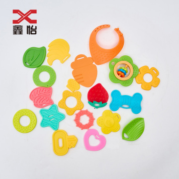 Multi-shaped PE Teether Toy