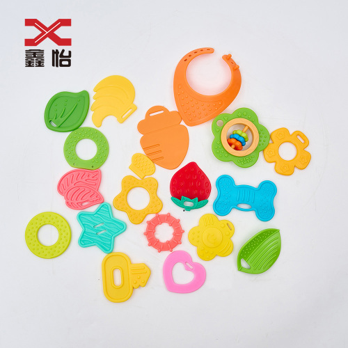 Multi-shaped PE Teether Toy