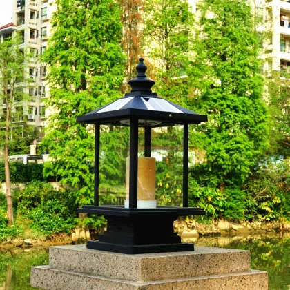 China Supplier Affordable Outdoor Garden Pillar Classic Lights