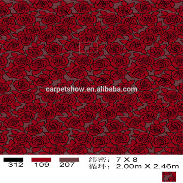 Axminster modern design hot sale luxury 5 star hotel ball carpet resturant room carpet broadloom carpet