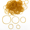 أربطة مطاطية عالية المرونة من اللاتكس الطبيعي باللون الأصفر