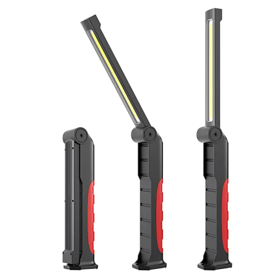 500LM Collapsible Magnetic Multifunctional Portable COB Rechargeable Car Work Light Base