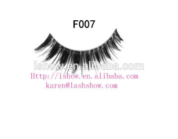 Hot human hair eyelashes natural nude make-up