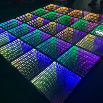 Mitushow Sale: IP62 Waterproof DMX Infinity Magnetic 3D Mirror LED Dance Floor
