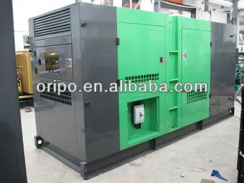 550kw industrial powerful generator diesel silent type