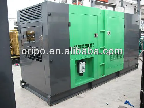 550kw industrial powerful generator diesel silent type