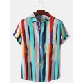 High Quality Men's Shirts Polo Shirts Striped Shirts