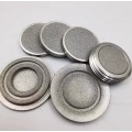 Disco de filtro de metal poroso sinterizado de acero inoxidable