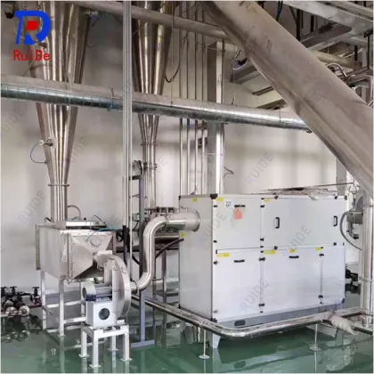 Probiotic powder spray tower