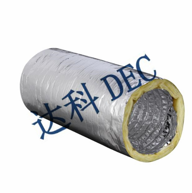 Hvac System Fiberglass Flexible Insulated Duct, High Quality Hvac ...