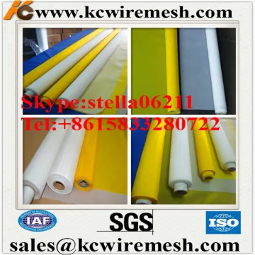 Top quality!!! Kangchen silk screen printing polyster white mesh (350mesh for textiles)