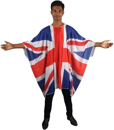 Unisex Patriotic Flag Tunic Costume Australia America