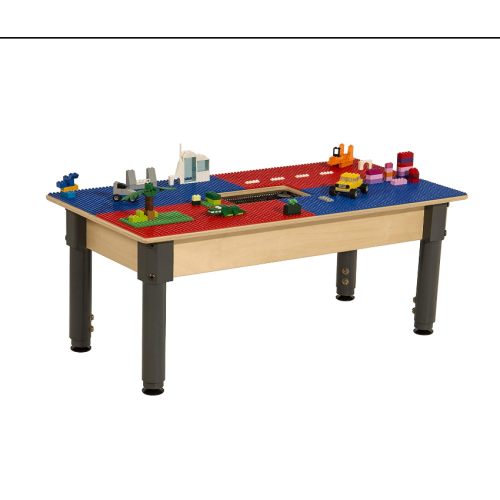 GIBBON lego tavolo in legno Building Block Table