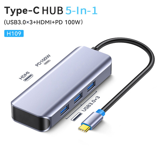 Jasoz Multifunktional 5 in 1 HDMI -Hub -Adapter