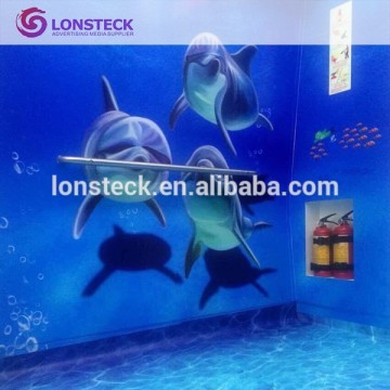 Hot Sale Removable Self Adhesive Vinyl, Solvent Clear Vinyl Film