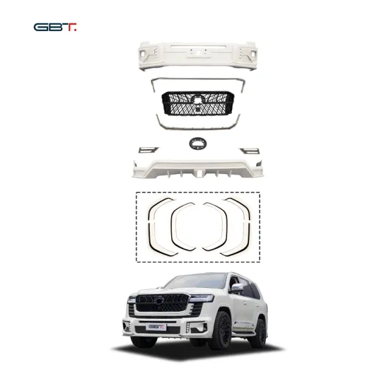 2023 New Design LC300 WALD Bumper Lips Upgrade Body Kit for 2021-ON Land Cruiser 300 Model