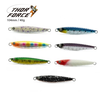 THORFORCE OEM/ODM Epoxy Resin Pencil Lures for Seawater Boat Jigging
