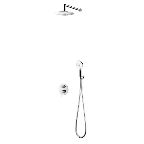 Dual Lever Shower Mixer for Concealed Installation