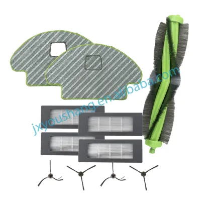 iRobot Roomba Combo 113 R113840 Cleaning Accessories - Main Side Brush, Filter, and Mop Cloth