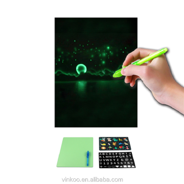 Suron Glow en tableta de escritura fluorescente oscura