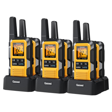 Rechargeable Waterproof FRS Walkie Talkies with NOAA - 2 Pack