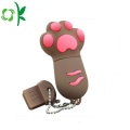 Cat-cakar Silicone U Disk Cover USB Dust Case