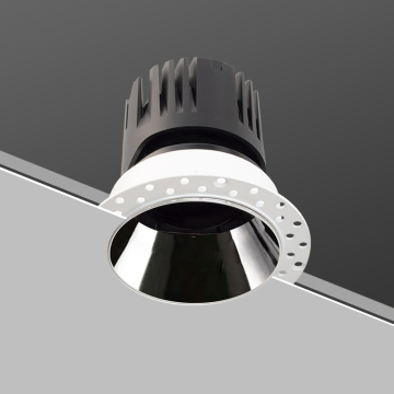 Trimless Deckeneinbau-Downlight, blendfrei, verstellbar